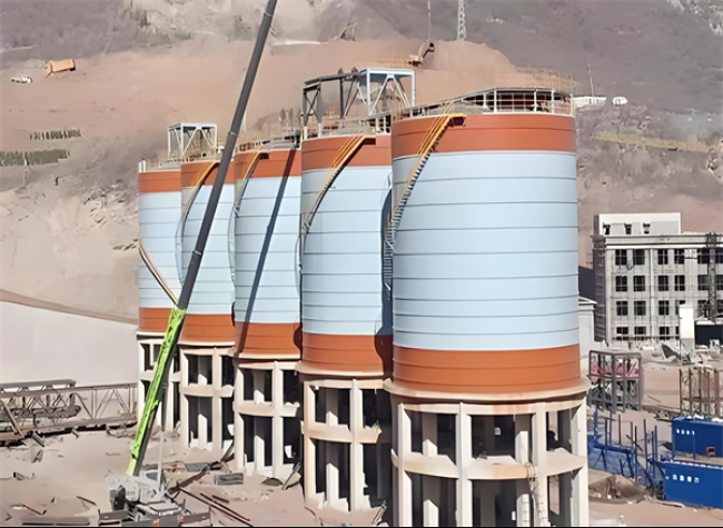 崇仁高架钢板仓